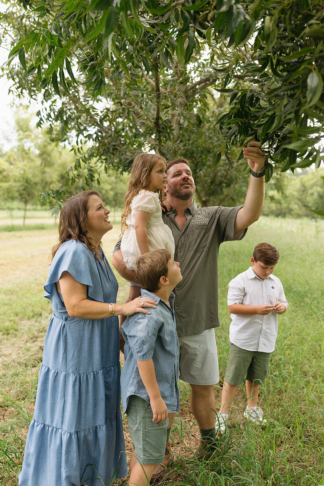 James, April & family